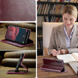 CASEME flipové puzdro pre Samsung Galaxy A34 5G, Waxy Textured, červené