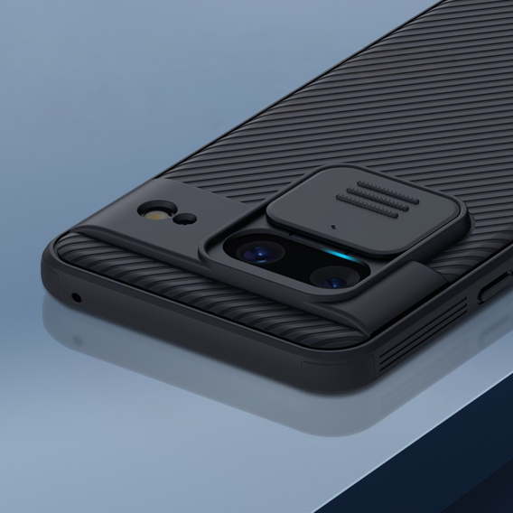 Puzdro pre Google Pixel 8, pancierované Nillkin, CamShield Pro, čierne