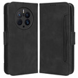 Klapkové puzdro pre Huawei Mate 50 Pro 4G, Card Slot, čierne