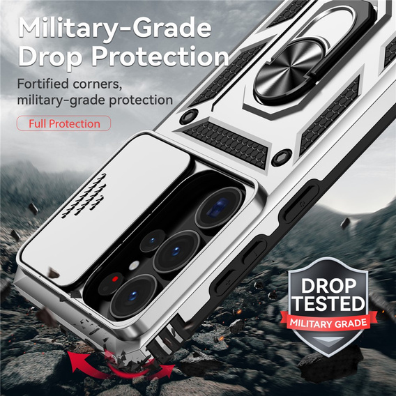 Puzdro s podstavcom a krytom objektívu pre Samsung Galaxy S26 Ultra