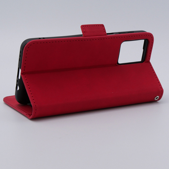 Klapkové puzdro pre Motorola Moto G54 5G, Card Slot, červené