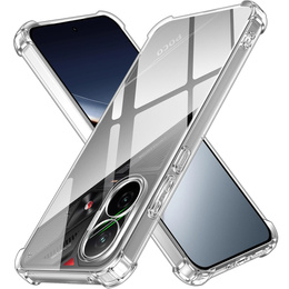 Obal na mobil pre Xiaomi Poco F7, Dropproof, priehľadné