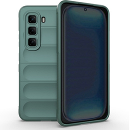 Obal na mobil pre Infinix Hot 50 Pro 4G, Gaming Shockproof, zelený