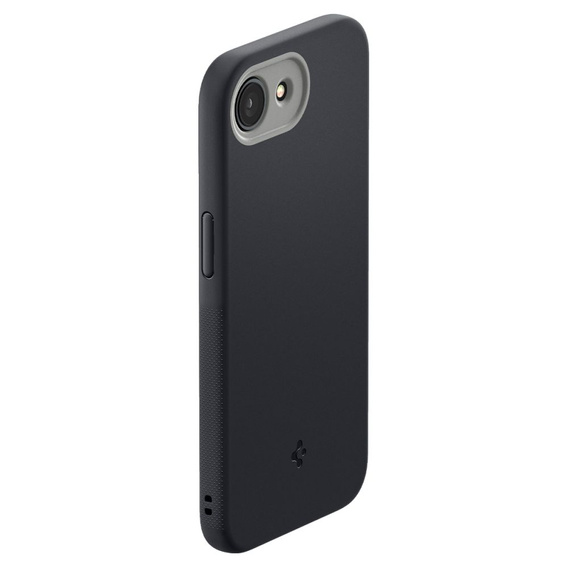 Spigen puzdro pre iPhone 16E, Nano Pop MagSafe, čierne + tvrdené sklo 9H