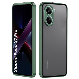 Puzdro pre Xiaomi Poco X7 Pro 5G, Frame Case, zelený