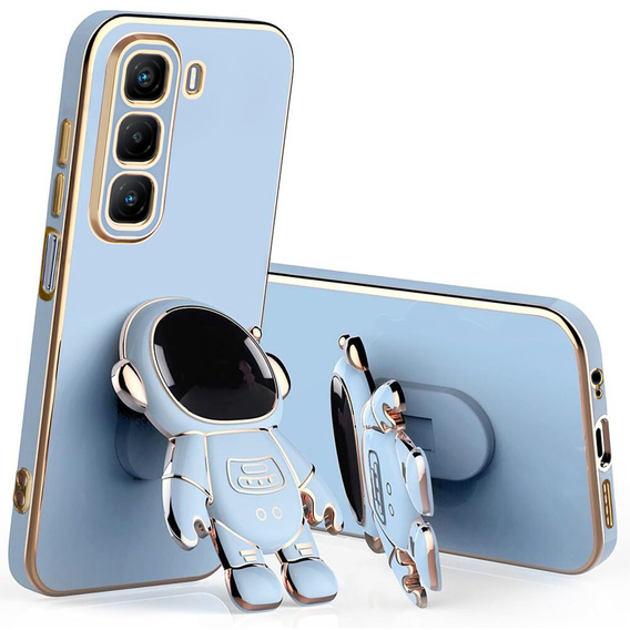 Obal na mobil pre Infinix Hot 50 4G, Astronaut, modré