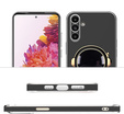 Obal na mobil pre Samsung Galaxy A56 5G, Astronaut, čierne