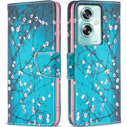 Klapkové puzdro pre Oppo A79 5G, Wallet, Sakura, modré