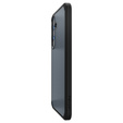Puzdro Spigen pre Samsung Galaxy S25+ Plus, Ultra Hybrid, čierna / matná + tvrdené sklo 9H