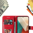 Klapkové puzdro pre Xiaomi Redmi Note 13 5G, Mandala, červené