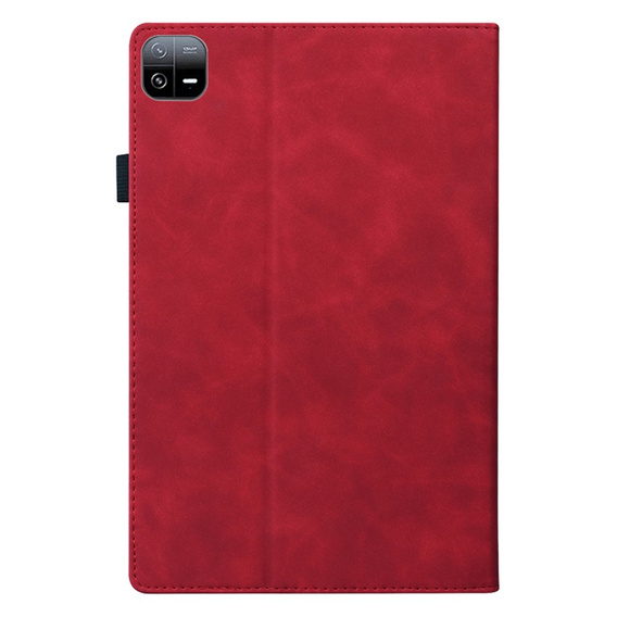 Puzdro pre Xiaomi Pad 6, Classic, s priestorom pre stylus, červené