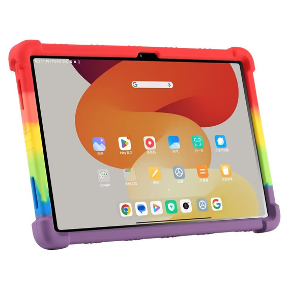 Silikón puzdro pre Xiaomi Redmi Pad SE 11", Impact, pancierovaný, viacfarebné