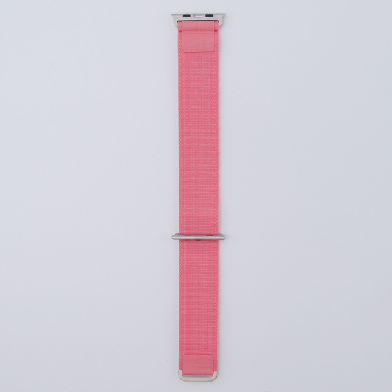 Nylonový remienok pre Apple Watch 1/2/3/4/5/6/7/8/SE/ULTRA 42/44/45/49 mm, ružový