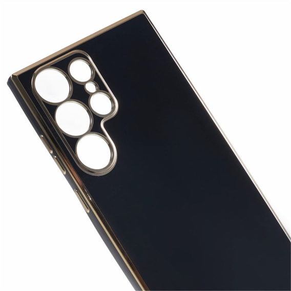 Puzdro pre Samsung Galaxy S24 Ultra, Glamour CamShield, čierne