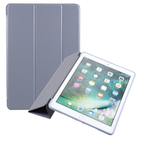 Puzdro pre iPad 7/8/9 10.2 2019/2020/2021, Smartcase, sivé