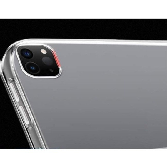 Puzdro pre iPad Pro 11" 2022/2021/2020/2018 (4/3/2/1 gen.), silikónové, priehľadné