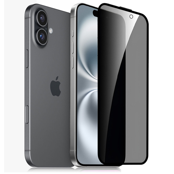 IMAK Privacy Tempered Glass pre iPhone 16