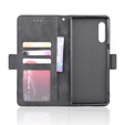 Klapkové puzdro pre LG Velvet, Card Slot, čierne