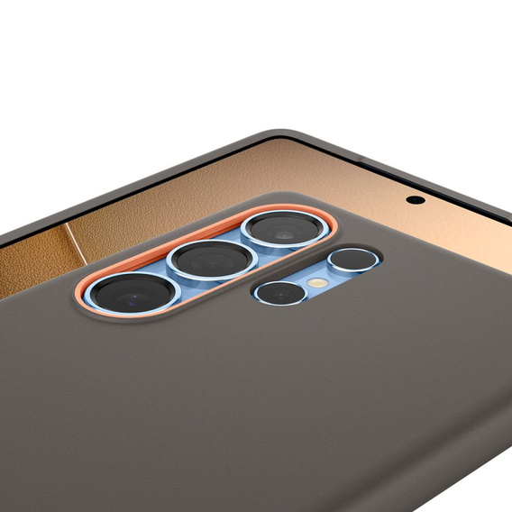 Spigen puzdro pre Samsung Galaxy S25 Ultra, Nano Pop MagSafe, sivé + tvrdené sklo 9H