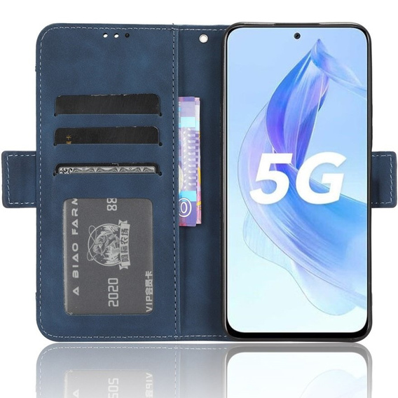 Klapkové puzdro pre Honor 90 Lite 5G, Card Slot, modré