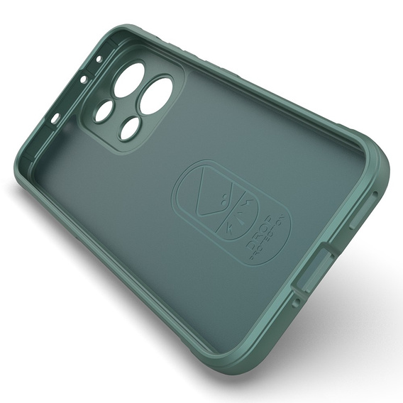 Obal na mobil pre Oppo Reno 13, Gaming Shockproof, zelený