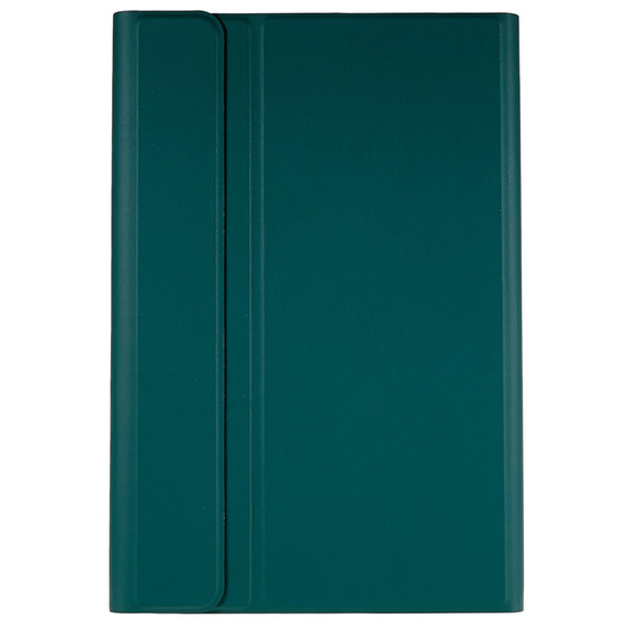 Puzdro + klávesnica Lenovo Tab M10 Plus Gen 3 TB-125F TB-128F, tmavozelené