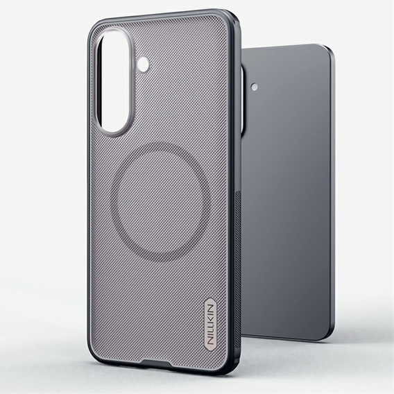 NILLKIN Frosted Shield Pro MagSafe puzdro pre Samsung Galaxy A57 5G, priehľadné/čierne