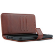 Klapkové puzdro pre Oppo A38 4G / Oppo A18 4G, Crazy Horse Wallet, hnedé