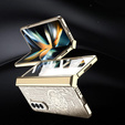 Puzdro pre Samsung Galaxy Z Fold 5 5G, Mechanical Legend, zlaté