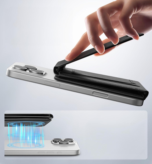 Magnetická peňaženka so stojanom a funkciou NFC SURITCH pre iPhone 16 Pro
