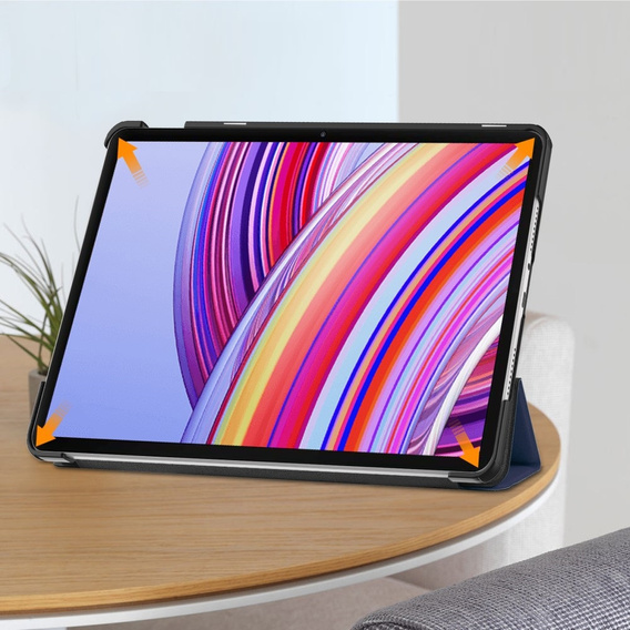 Puzdro pre Xiaomi Redmi Pad Pro / Xiaomi Poco Pad, Smartcase, tmavomodré