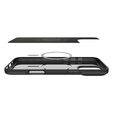 Puzdro Spigen pre iPhone 16 Pro Max, Thin Fit Mag, čierne + tvrdené sklo 9H