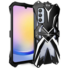 Pancierované puzdro pre Samsung Galaxy A25 5G, Aluminum Alloy, čierne