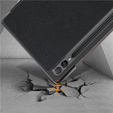 Puzdro pre Samsung Galaxy Tab S9 Plus, Smartcase s priestorom pre stylus, čierne