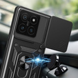 Obal na mobil pre Xiaomi 14T Pro, CamShield Slide, čierne