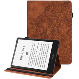Puzdro s chlopňou pre Amazon Kindle Paperwhite 5 (2021), flower, modré