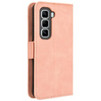 Klapkové puzdro pre Infinix Hot 50 Pro+ 4G, Card Slot, ružové