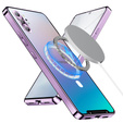 Ochranné puzdro na fotoaparát pre Samsung Galaxy Note 10+ Plus, CamShield MagSafe, transparentné / fialové