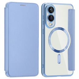 Klapkové puzdro pre Samsung Galaxy S25 Edge, RFID Wallet MagSafe CamShield, modré