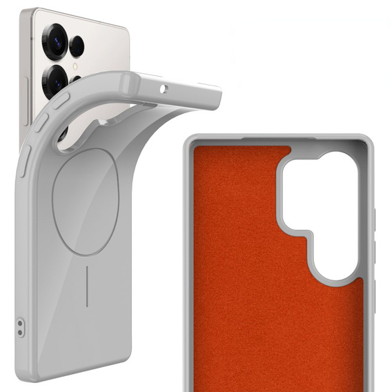 Puzdro pre Samsung Galaxy S25 Ultra, GKK Leather, čierne