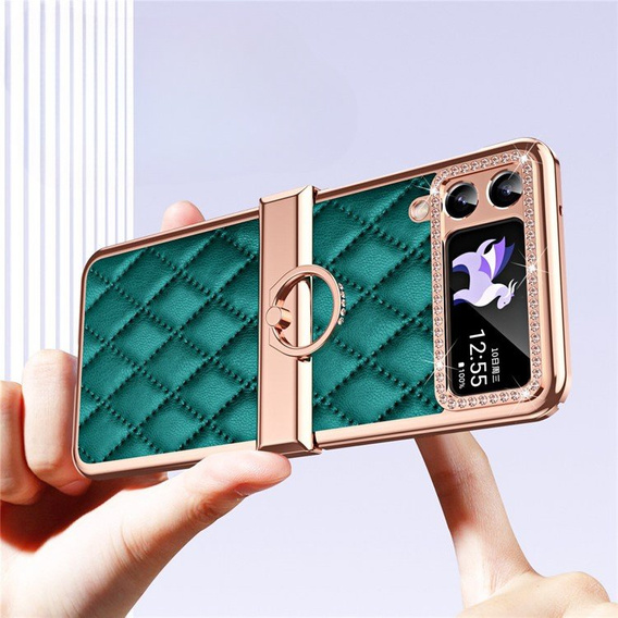 Puzdro pre Samsung Galaxy Z Flip 4 5G, Rhombus Grid