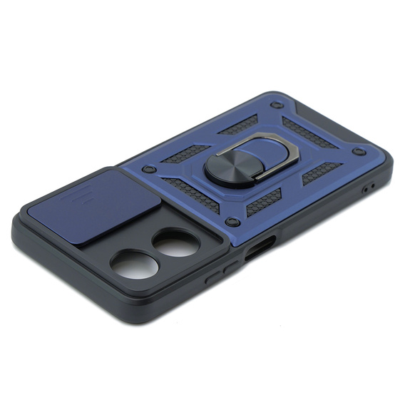 Obal na mobil pre Oppo A58 4G, CamShield Slide, modré