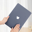 Puzdro pre MacBook Air 13 A2337 M1 A2179 A1932, HardShell, fialové