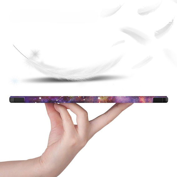 Obal na mobil pre Samsung Galaxy Tab S9, Smartcase Hybrid Pen Slot, galactic