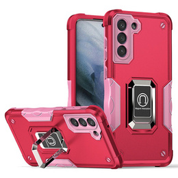 Obal na mobil pre Samsung Galaxy S21 FE, Dual-Layer Armor, ružové