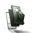 Obrnené puzdro pre Samsung Galaxy S9, Dexnor Full Body, zelený