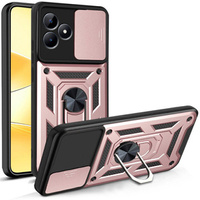 Obal na mobil pre Realme C51, CamShield Slide, ružové rose gold