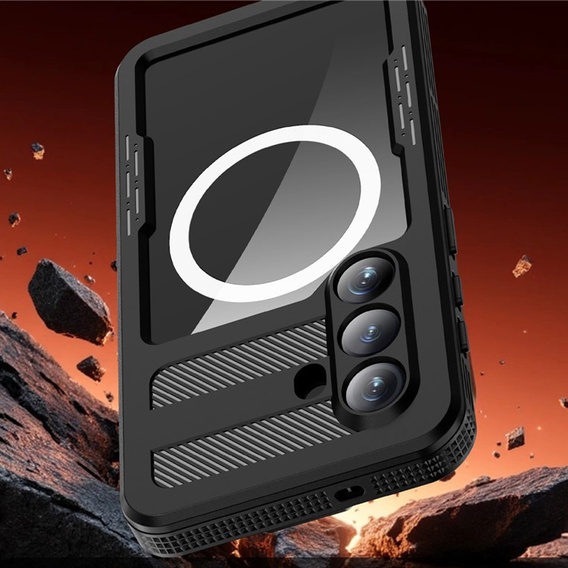 Vodotesné puzdro REDPEPPER pre Samsung Galaxy S26, čierne