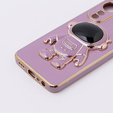 Obal na mobil pre Oppo A78 4G, Astronaut, fialové