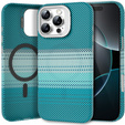 Puzdro pre iPhone 16 Pro, Frame Kickstand, pre MagSafe, Moon Green
